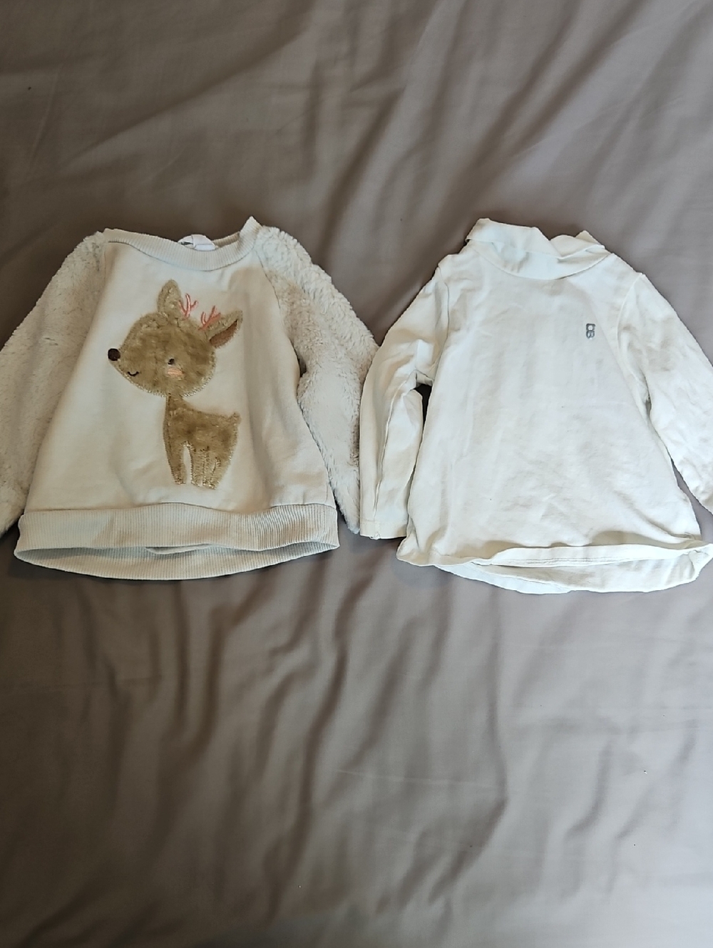 Bundle Of Two Baby Long-Sleeve Tops - 6M